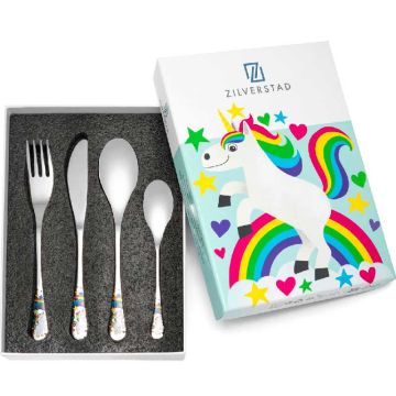 Couverts enfant personnalisables Licorne Zilverstad
