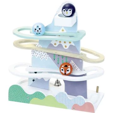 Jouet en bois Vilac Cascade de boules Iceland, Cadeau Noël Enfant 1 an