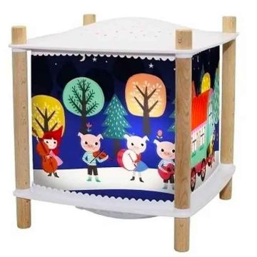 Lampe Bébé Trousselier avec berceuse et détecteurs de pleurs, Chaperon Rouge