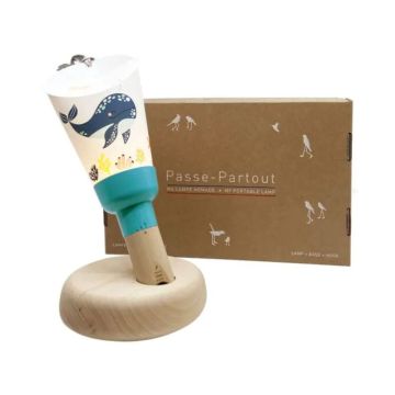 Lampe nomade baleine 5 en 1 pour enfant: Cadeau à personnaliser Livraison Gratuite