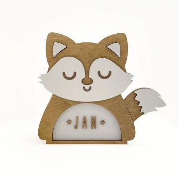 Lampe personnalisée Renard, chambre bébé et enfant