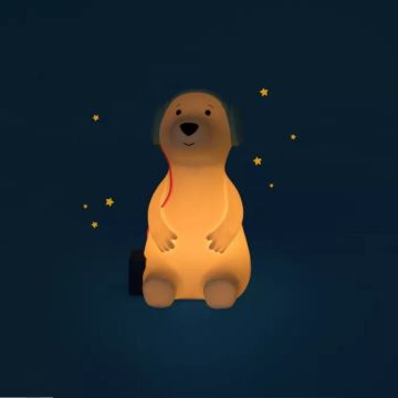 Lampe veilleuse chien USB Puce & Pilou, Moulin Roty
