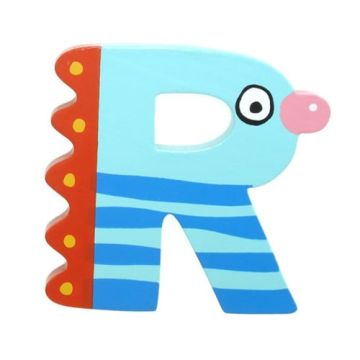 Lettre en Bois, R