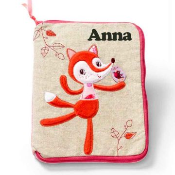 Protège carnet de santé avec Prénom Bébé Fille, Alice, Lilliputiens