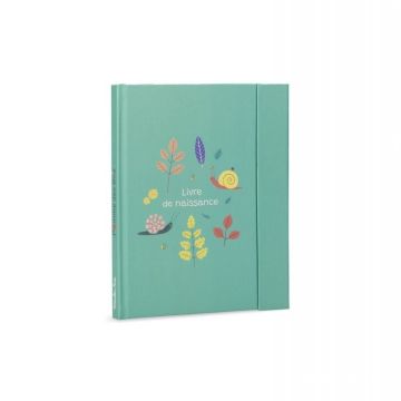 Livre de naissance Moulin Roty, Pommes des bois 80 pages en français