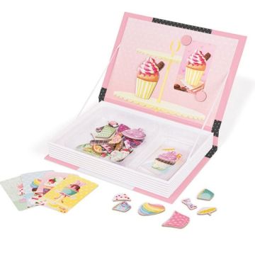 Magnéti Book Cup Cakes Idée Petit Cadeau Jeu éducatif Fille dès 3 ans Janod