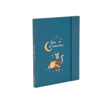 Livre de naissance Moulin Roty, Les Moustaches, 80 pages en français