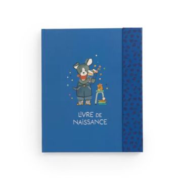 Livre de naissance petit garçon Puce & Pilou - Moulin Roty