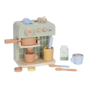 Machine café Little Dutch, Jouet en bois, cadeau enfant 3 ans et plus