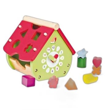 Maison à Formes Jardin, Jouet Bois Janod