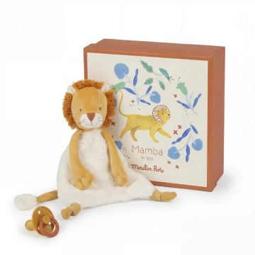Doudou lion Mamba à personnaliser, Moulin Roty