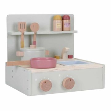 Mini Cuisine Bois Little Dutch, Cadeau fille et garçon 2 ans