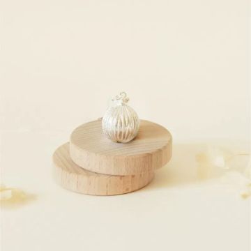 Bola argent avec chaîne, Merveille Collier Grossesse Ilado, Cadeau Femme Enceinte