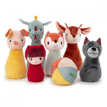 Quilles La Forêt Jeu Bowling pour bébé, Lilliputiens dès 18 mois