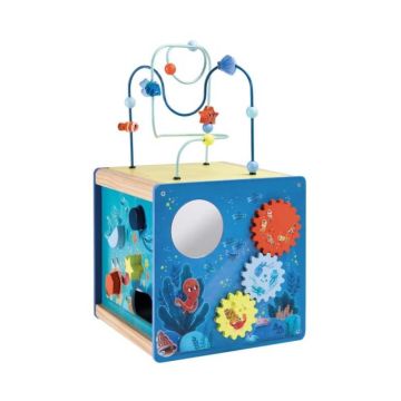 Cube avec activités d'éveil Moulin Roty, les aventures de Paulie
