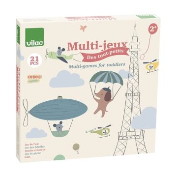 Coffret multi jeux des tout-petits dès 2 ans - Sarah Betz pour Vilac