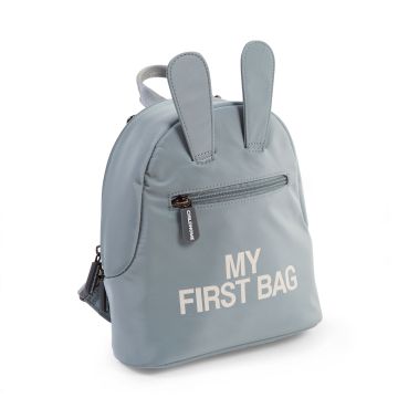Premier Sac à Dos Enfant, Ecole Maternelle, My First Bag de Childhome gris