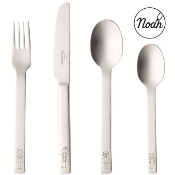 Couverts One de Villeroy & Boch, 4 couverts à graver pour enfant, Idée Cadeau Baptême