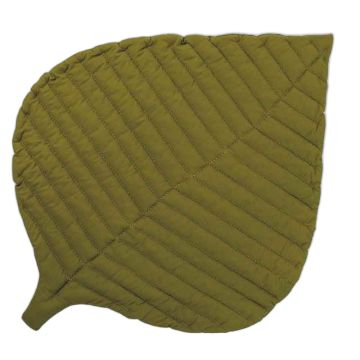 Tapis de Jeu coton biologique certifié GOTS Toddlekind, Leaf Sand Castle
