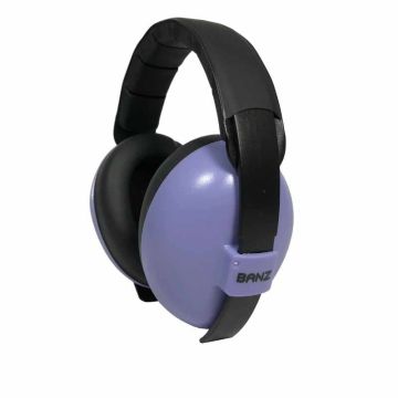 Pamirs Orchid Banz Protection auditive pour bébé 0-2, violet