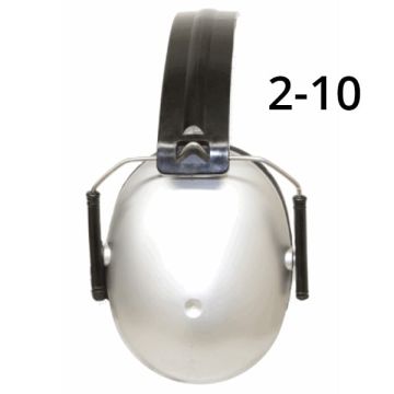 Protection auditive pamir pour enfant 2-10, argent Baby Banz