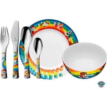 Coffret couverts et vaisselle Pat'Patrouille à graver, WMF