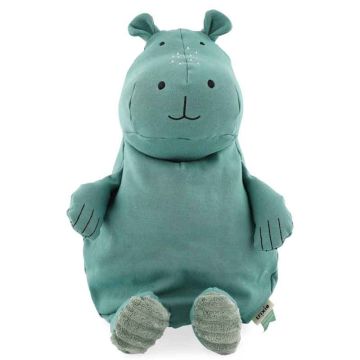 Peluche Trixie 38 cm pur Coton biologique, Tissus durables et recyclé à 100%, dès la naissance, hippo