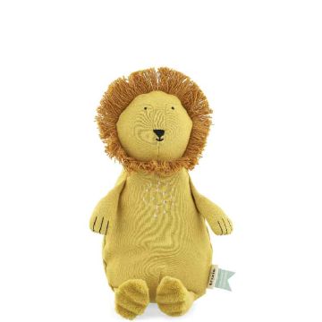 Peluche 26cm Prénom Bébé Trixie pur Coton biologique, Tissus durables et recyclé à 100%, dès la naissance, lion