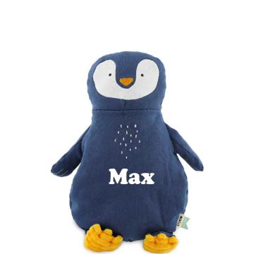 Peluche 26 cm Trixie pur Coton biologique, Tissus durables et recyclé à 100%,  dès la naissance, pingouin