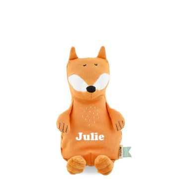 Peluche Trixie pur Coton biologique, Tissus durables et recyclé à 100%, dès la naissance, renard, 26 cm