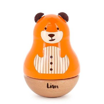 Boîte à Musique en Bois Marcel l'ours, idée cadeau personnalisé, Vilac