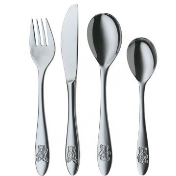 Couverts Enfants Pezzy sans couleur, Services avec Gravure, Idée Cadeau Naissance, WMF Silit, Boutique en Ligne Suisse