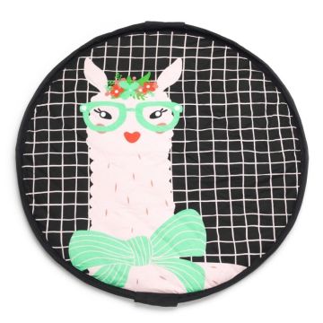 Sac de rangement de jouets et tapis de jeu SOFT Lama Play & Go
