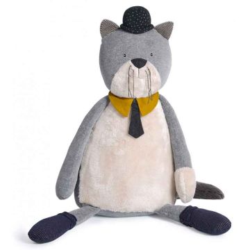 Peluche Géante Moulin Roty 75 cm Chat XXL Fernand