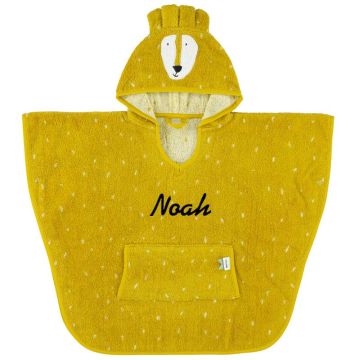 Poncho Trixie Baby Petit Lion Sortie de Bain pour enfant, à personnaliser