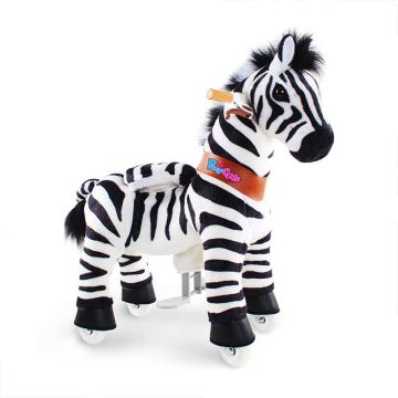 Zèbre avec freins Cheval à roulettes, Pony Cycle, Cadeau Enfant dès 3 ans
