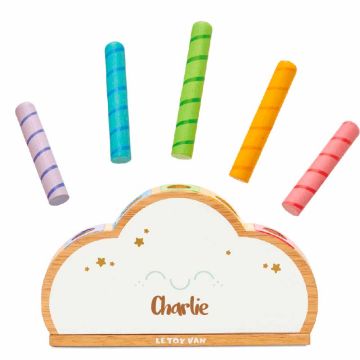 Nuage Arc en Ciel Pop Up, Le Toy Van, Jeu amusant enfant dès 18 mois, Cadeau personnalisé