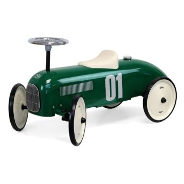 Porteur en Métal Vintage Vert British Vilac – Cadeau Naissance Original