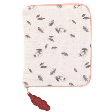 Protège carnet de santé Moulin Roty Bébé Fille, Idée Petit Cadeau Naissance, Après la pluie