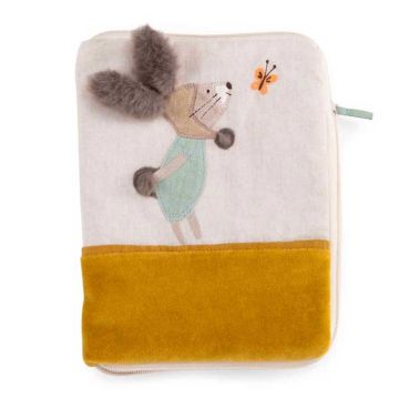 Protège carnet de santé Moulin Roty Bébé Fille, Idée Petit Cadeau Naissance, Après la pluie