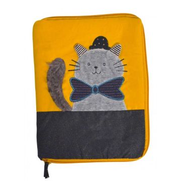Protège carnet de santé Bébé Les Moustaches Moulin Roty