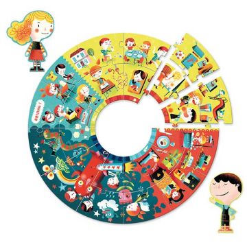 Puzzle géant La journée