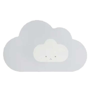 Tapis Bébé Mousse Quut, Petit Nuage gris, Modulable sol et mur