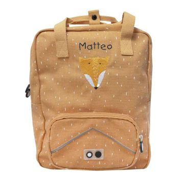 Sac à dos grand format Renard de Trixie Baby, à personnaliser avec prénom enfant dès 4 ans