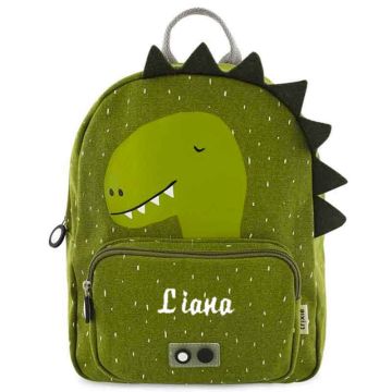 Sac à dos Trixie, Cadeau personnalisé avec prénom broderie, dès 3 ans, Dino