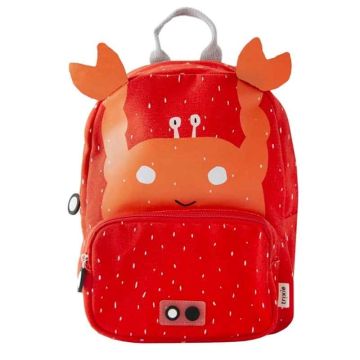 Sac à dos Trixie, Cadeau personnalisé avec prénom enfant broderie, dès 4 ans, Crabe