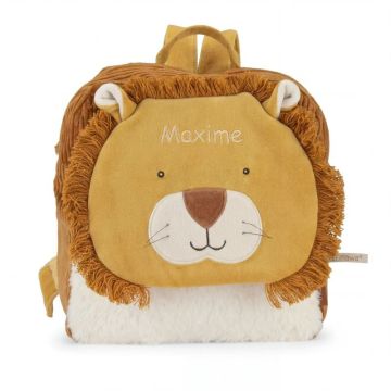 Sac à dos lion Mamba à personnaliser, Moulin Roty
