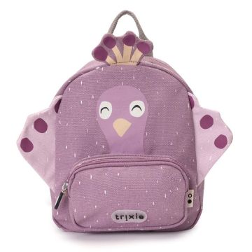 Sac à dos dès 3 ans Mrs. Peacock – Trixie, à broder