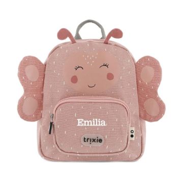 Petit sac à dos papillon, à personnaliser, cadeau fille dès 2 ans, Trixie Baby