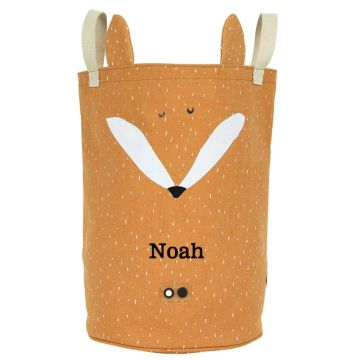 Sac Rangement Jouets pour enfant, à personnaliser avec prénom, Trixie Baby, Renard